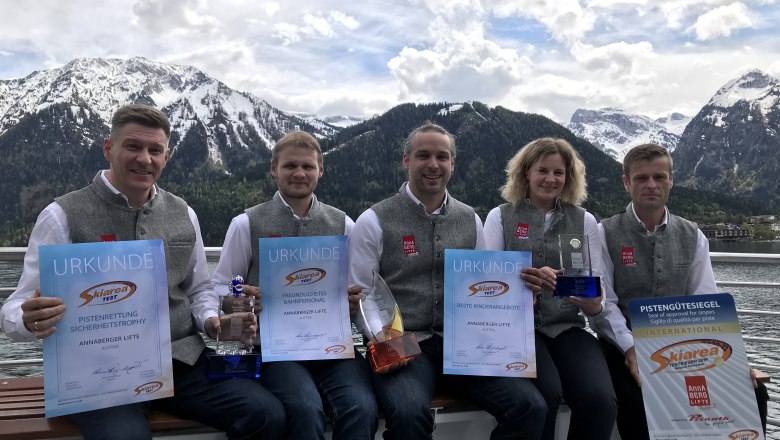 Verleihung Skiarea Test Awards, © Annaberger Lifte