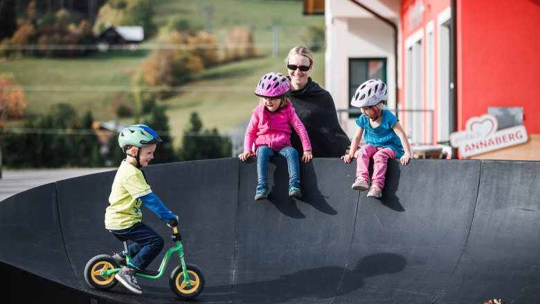 Mini-Bikepark in Annaberg, &copy; Fred Lindmoser