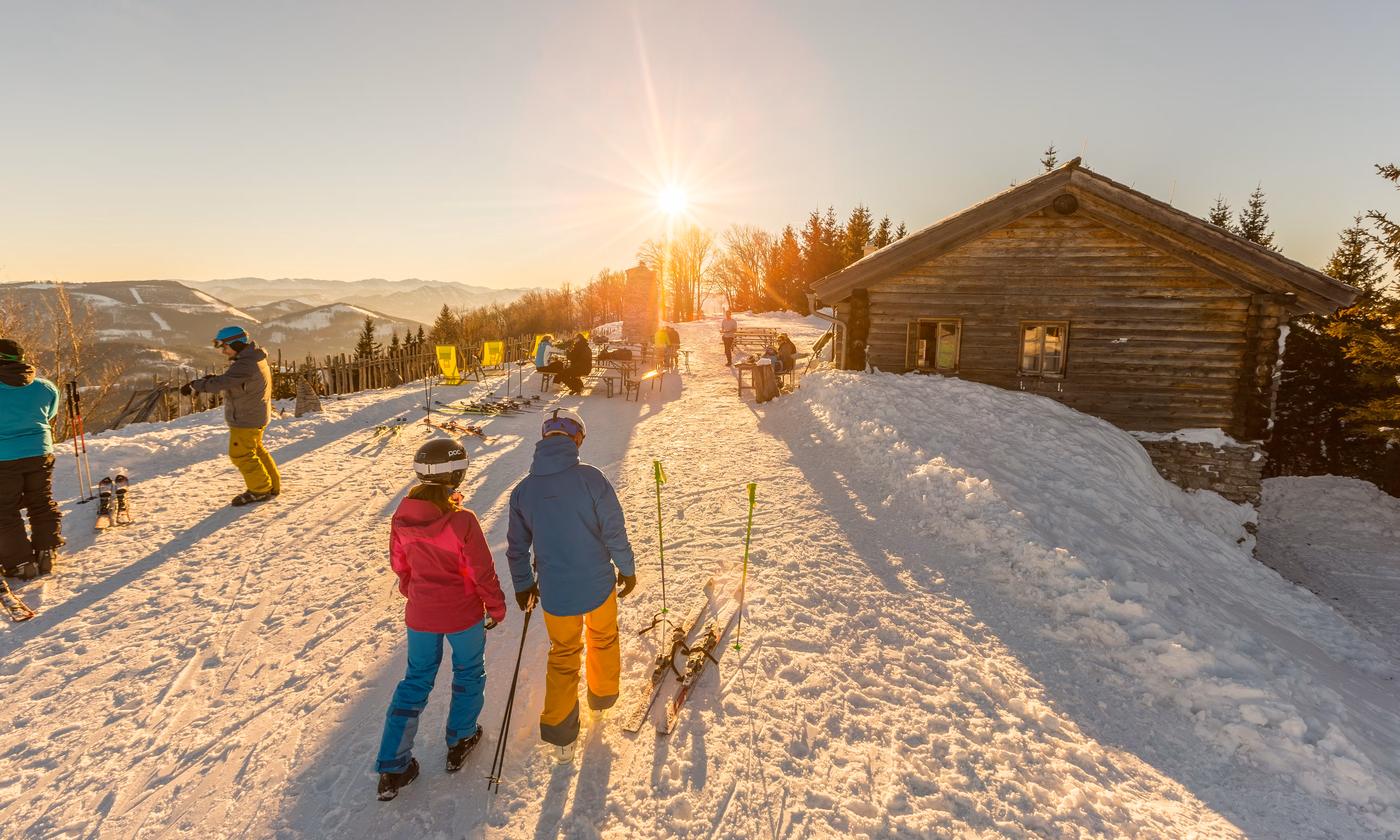 Sonnenuntergang Anna-Alm