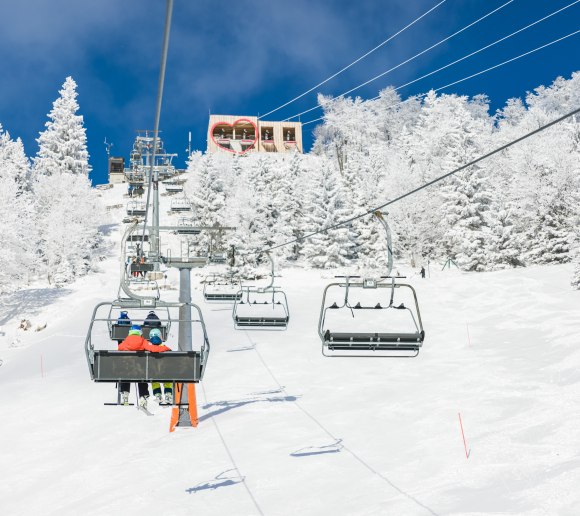 Skivergn&uuml;gen - Liftfahrt aufs Hennesteck