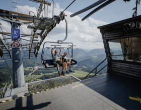 Liftfahrt aufs Hennesteck, © TV Hochsteiermark