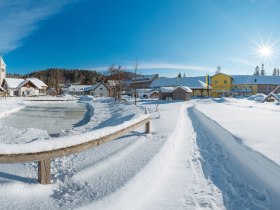 Dorfplatz Mitterbach, &copy; TV Mitterbach / wegerbauer