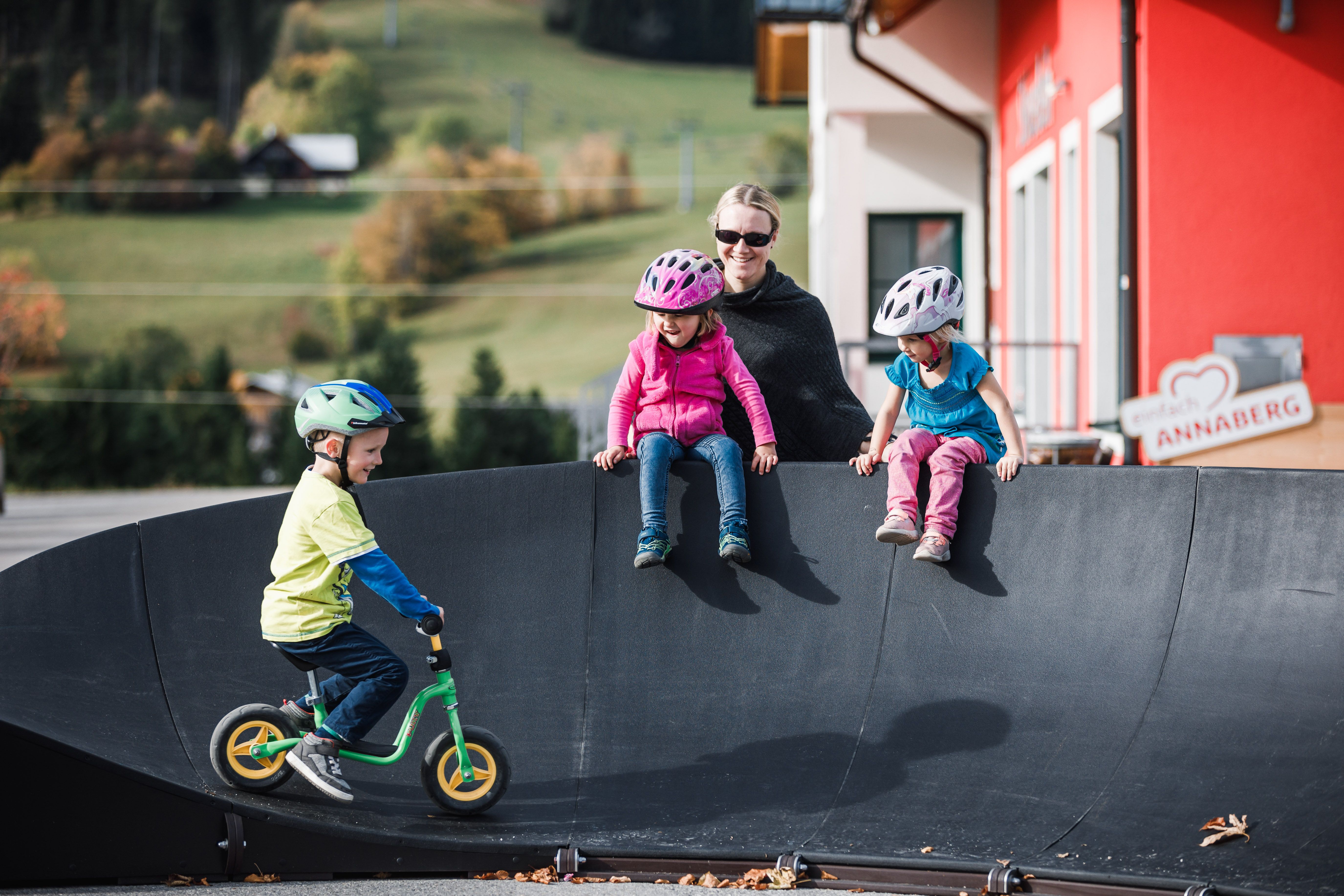 Mini bike park in Annaberg