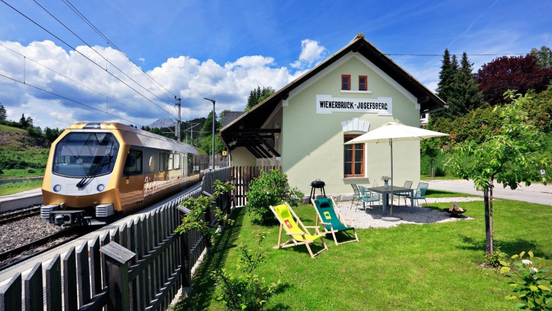 Urlaub am BAHNhof und Himmelstreppe Mariazellerbahn, © detailsinn