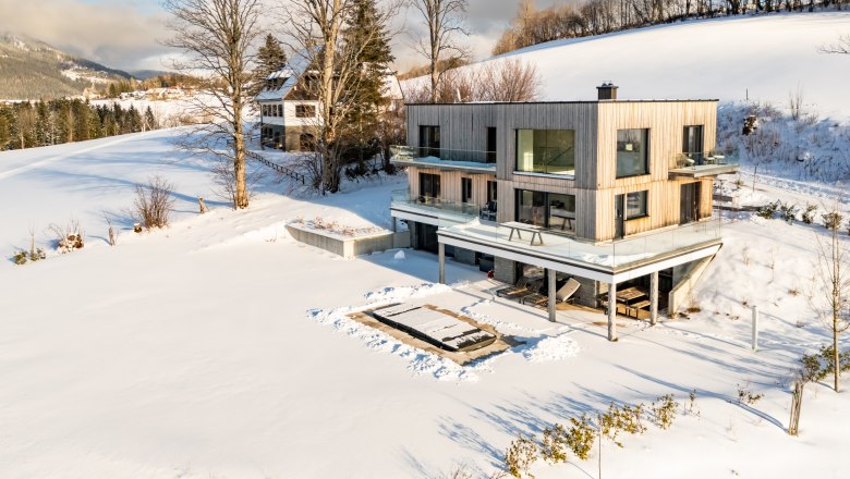Ferienvilla Joachimsberg im Winter, © Dorfresort, Fred Lindmoser