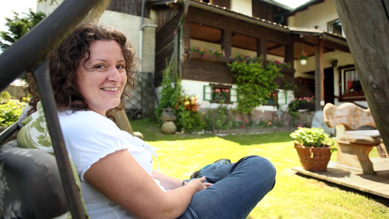 Relaxing in the garden, &copy; weinfranz.at