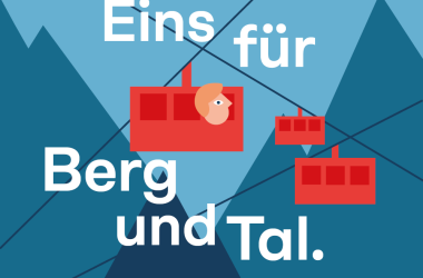 Eins für Berg- und Tal