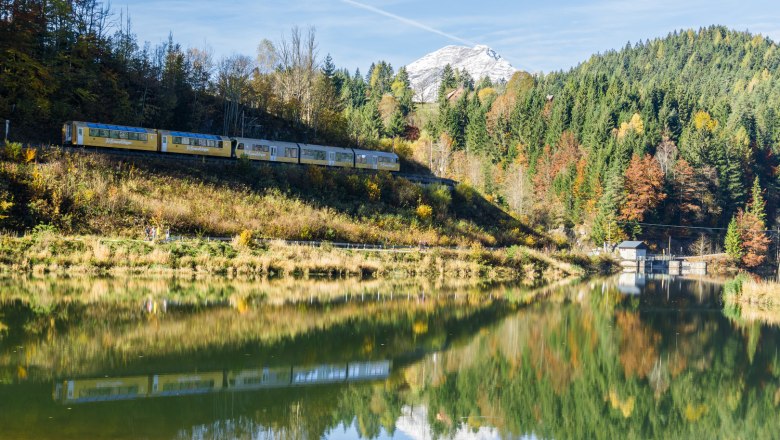 Die Himmelstreppe im Wienerbrucker Stausee, © Fred Lindmoser