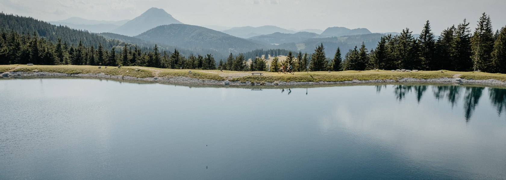 Hennesteck Speichersee, © TV Hochsteiermark