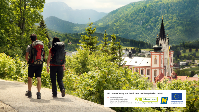 Schnupperpilgern an der Via Sacra, &copy; &copy; Mostviertel Tourismus / weinfranz.at