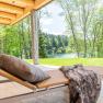 Chillen auf der Terrasse, &copy; Ferienhaus am See
