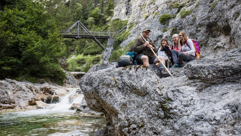 Unterwegs in den Schluchten des Naturparks Ötscher-Tormäuer, © Fred Lindmoser