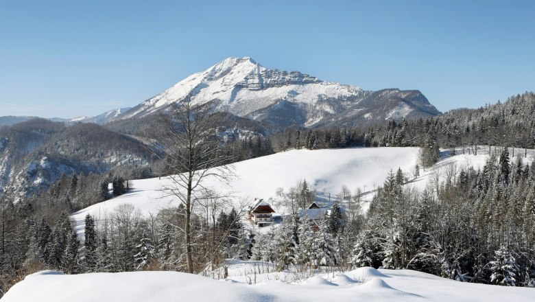 Blick auf Ötscher, © Mostviertel Tourismus, weinfranz.at