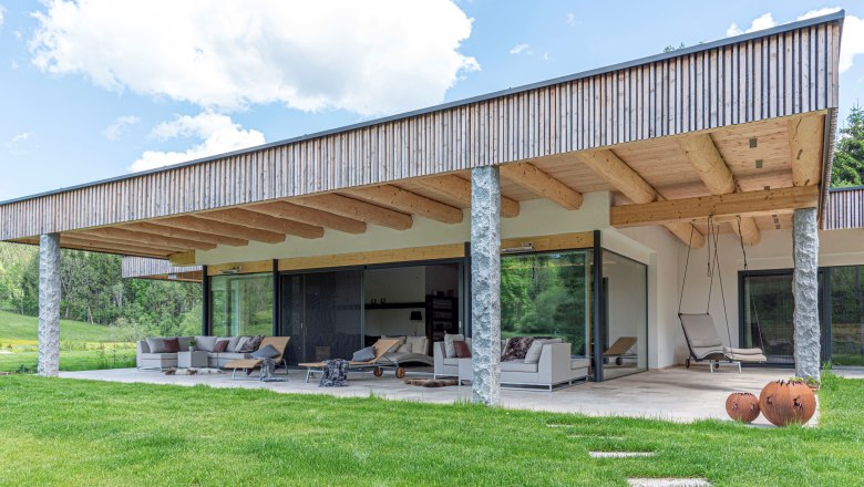 Terrasse, &copy; Ferienhaus am See