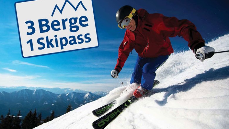 3 Berge - 1 Skipass